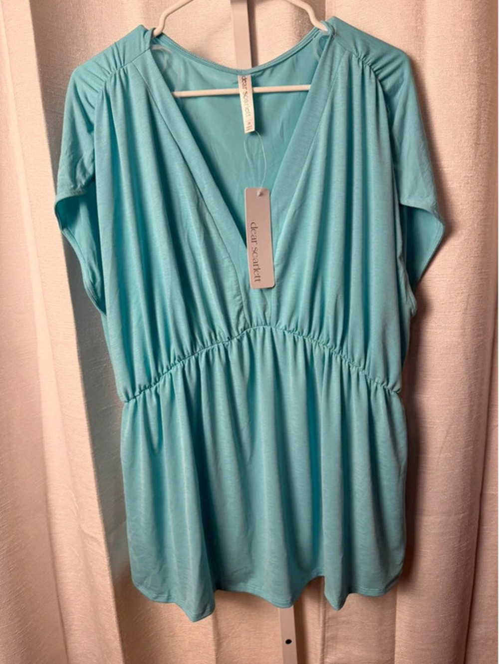 Dear scarlet blouse 2x